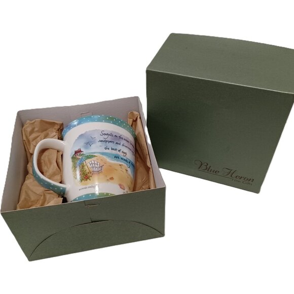 Blue Heron Fine Gifts Cape Shore Collectible Coffee Mug NEW RARE COLLECTIBLE - Picture 4 of 7